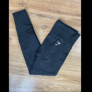 Gymshark Vital Seamless 1.0 Black Marl Leggings